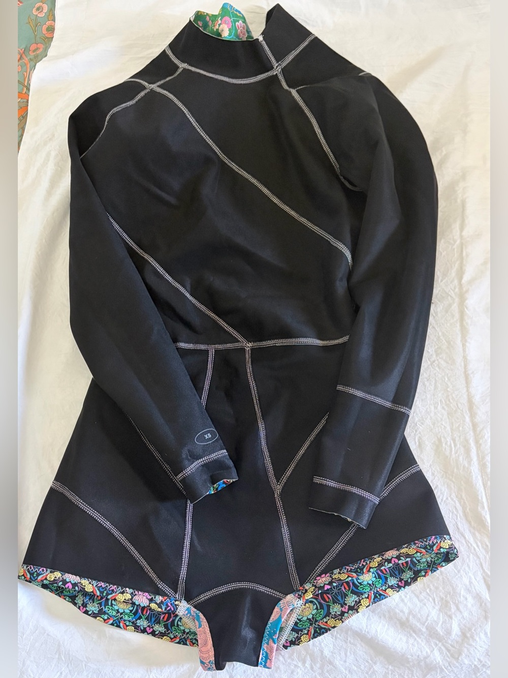 Cynthia Rowley Women’s Daybreak Floral Wetsuit Size XS - Picture 6 of 13
